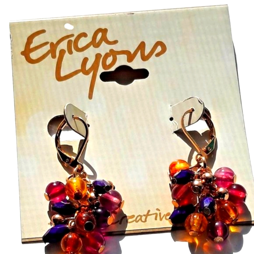 Erica Lyons Earrings New With Tags Dangle Drop